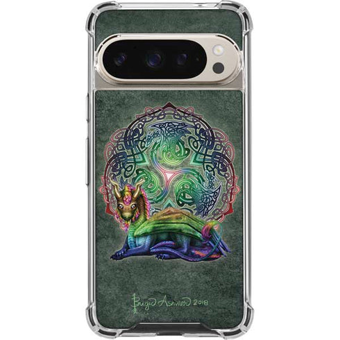 Celtic Dragon by Brigid Ashwood Pixel 9/9 Pro Clear Case